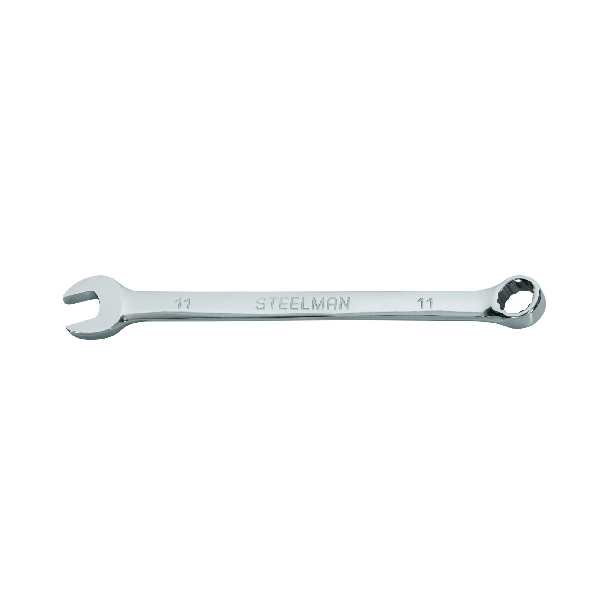 STEELMAN 11mm Combination Wrench, 12-Point Box End, Model# 82564